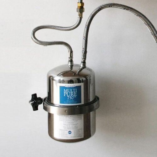 Multipure Wasserfilter MP-750SB Trinkwasser Edelstahl-Untertisch-/Einbaufilter