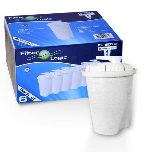 FilterLogic 6er Wasserfilter Set