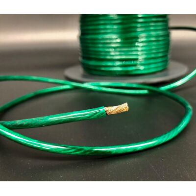 AIV 860403 High-Line Stromkabel 4,0 mm² OFC Kupfer, Grün 50 Meter Rolle AIV 860403 High-Line Stromkabel 4,0 mm² OFC Kupfer, Grün 50 Meter Rolle
