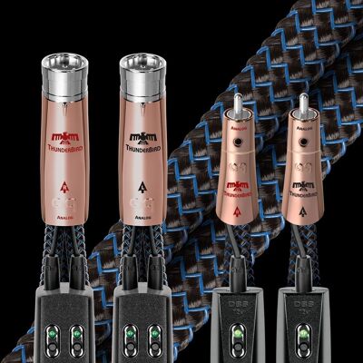 Audioquest ThunderBird - Analoges Audio-Verbindungskabel RCA 0,75 m Audioquest ThunderBird - Analoges Audio-Verbindungskabel RCA 0,75 m