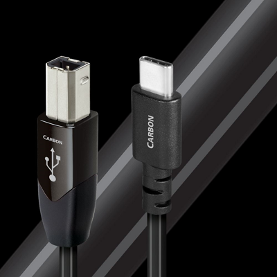 Audioquest Carbon USB-C auf USB-B Kabel - Rauschreduzierung Audioquest Carbon USB-C auf USB-B Kabel - Rauschreduzierung