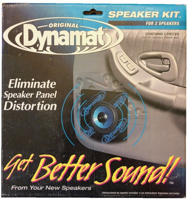 Dynamat Xtreme Lautsprecher-Dämm-Matte, 2er Set