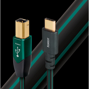 Audioquest Forest USB-Kabel USB-C auf USB-B 0,75 m Audioquest Forest USB-Kabel USB-C auf USB-B 0,75 m