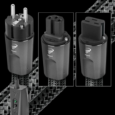 Audioquest Tornado Source/Constant-Current AC Netzkabel 2,0 m C15 Audioquest Tornado Source/Constant-Current AC Netzkabel 2,0 m C15