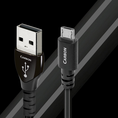 Audioquest Carbon USB-Kabel USB-A auf USB-Micro 1,5 m Audioquest Carbon USB-Kabel USB-A auf USB-Micro 1,5 m