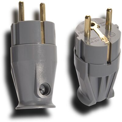 Supra Cables Schuko-/Kaltgeräte-Stecker zum konfektionieren Schuko SW-EU gerade Stück Neu Supra Cables Schuko-/Kaltgeräte-Stecker zum konfektionieren Schuko SW-EU gerade Stück Neu