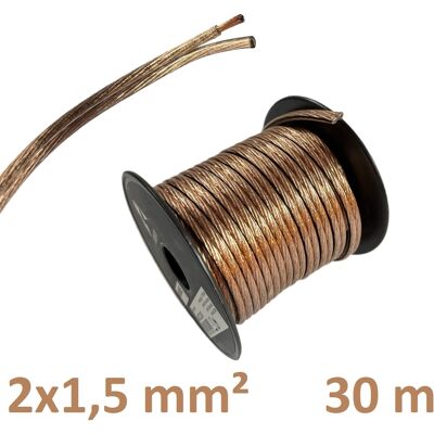 Avinity 30,0 m Lautsprecherkabelrolle mit 2x1,5mm² Avinity 30,0 m Lautsprecherkabelrolle mit 2x1,5mm²