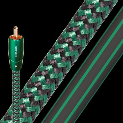 AudioQuest Chicago RCA Cinchkabel Paar 2 x 2,0 m AudioQuest Chicago RCA Cinchkabel Paar 2 x 2,0 m
