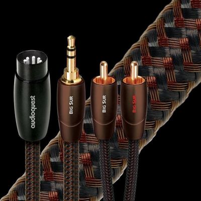 AudioQuest Big Sur Analoges Audiokabel RCA-RCA 3,0 m AudioQuest Big Sur Analoges Audiokabel RCA-RCA 3,0 m
