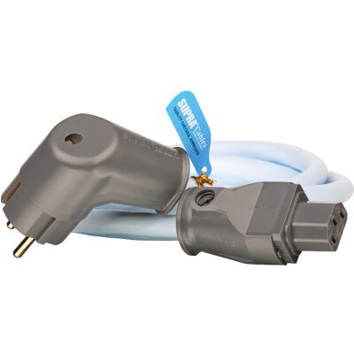 Supra Cables LoRad MKII Netzkabel mit SW-EU Stecker gewinkelt 2.5 MKII 4,00 m Supra Cables LoRad MKII Netzkabel mit SW-EU Stecker gewinkelt 2.5 MKII 4,00 m