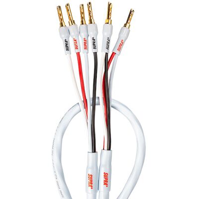 Supra Cables Rondo Lautsprecherkabel Bi-Wire 2,00 m Paar Supra Cables Rondo Lautsprecherkabel Bi-Wire 2,00 m Paar