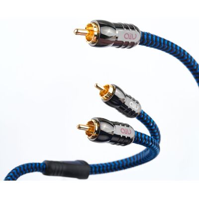 AIV Y-Cinchkabel Blue Snake 7,50 m 960168 Subwooferkabel AIV Y-Cinchkabel Blue Snake 7,50 m 960168 Subwooferkabel
