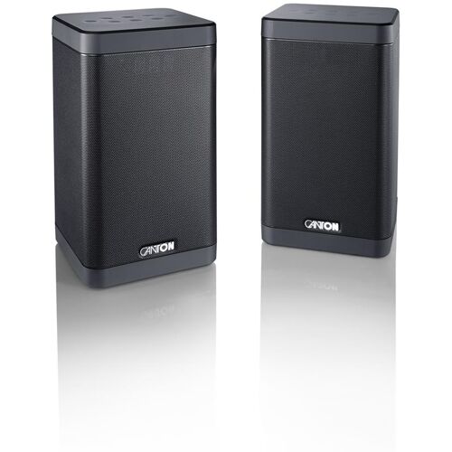 Canton Smart Soundbox 3 Schwarz, N1, Multiroom-Lautsprecher Chromecast Spotify Connect, Paar UVP 698 €