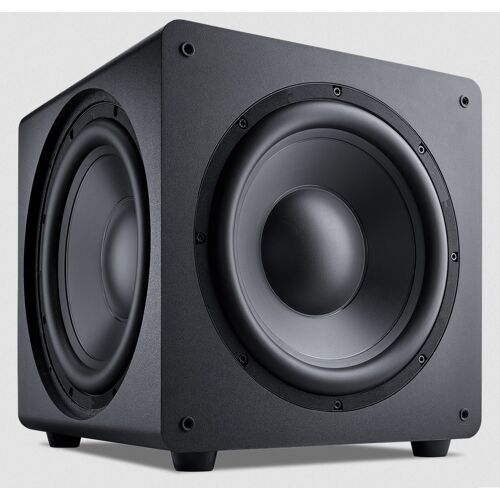 Proficient Audio Proficient FDS-10 10 Zoll Aktiv-Subwoofer mit Dual Passiv-Membran 500W