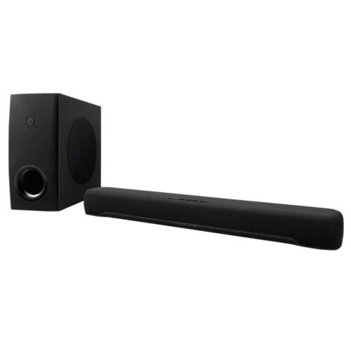 Yamaha SR-C30A Schwarz Kompakte Soundbar mit kabellosem Subwoofer   Neu