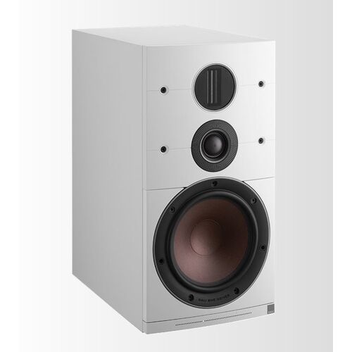 Dali CALLISTO 2C Weiß Mountain Grey Drahtloser, aktiver HiFi-Regallautsprecher Stück   Gebraucht, wie neu