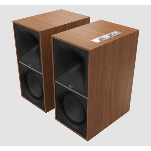 Klipsch The Nines Walnuss Aktiv Regallautsprecher, Paar   Neu