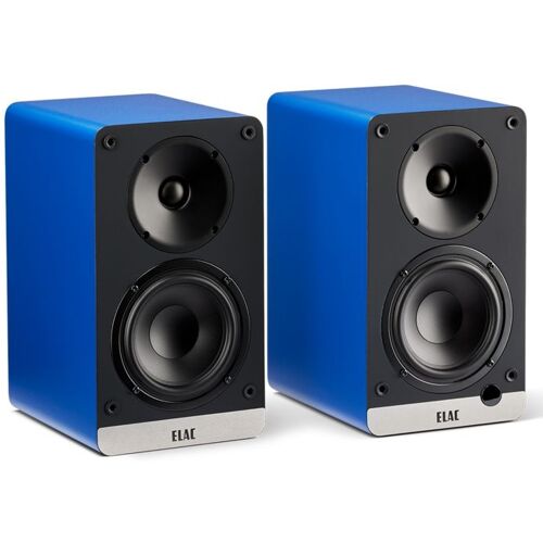Elac ConneX DCB41 – akitve Regallautsprecher, Paar Blau   Neu