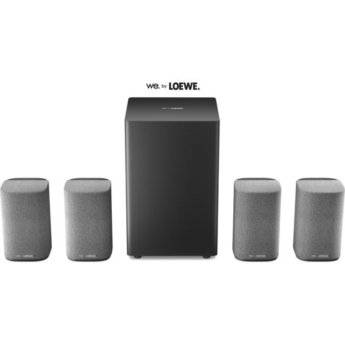Loewe We. Boost Heimkinosystem, 3D 4.1.2 Sound System, Dolby Atmos, 720 Watt, Kabellos, Grau