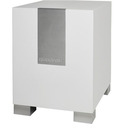 Quadral QUBE CS10 AKTIV Hochglanz Weiss Aktiv-Subwoofer, downfire Quadral QUBE CS10 AKTIV Hochglanz Weiss Aktiv-Subwoofer, downfire