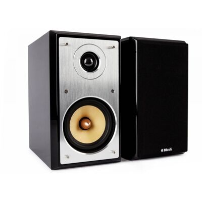 Blockaudio Audioblock S-50 Schwarz - Regallautsprecher, Paarpreis Blockaudio Audioblock S-50 Schwarz - Regallautsprecher, Paarpreis