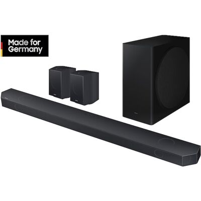 Samsung HW-Q935GC/ZG 9.1.4-Kanal-Surround-Soundbar mit externem 8'' wireless Subwoofer ACHTUNG registriert auf Michael Graf Samsung HW-Q935GC/ZG 9.1.4-Kanal-Surround-Soundbar mit externem 8'' wireless Subwoofer ACHTUNG registriert auf Michael Graf