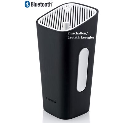 Sonoro Go NewYork (OHNE RADIO) Weiß/Schwarz - Portabler Bluetooth-Lautsprecher mit Akku und AUX IN, UVP war 129 € Sonoro Go NewYork (OHNE RADIO) Weiß/Schwarz - Portabler Bluetooth-Lautsprecher mit Akku und AUX IN, UVP war 129 €