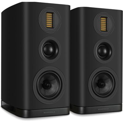 Wharfedale EVO 5.2 - Regallautsprecher- Schwarz, Paar Neu Wharfedale EVO 5.2 - Regallautsprecher- Schwarz, Paar Neu