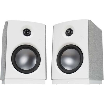 Swan OS-10 weiß ++ BLACK-DEAL-DAYS ++ kleiner aktiver HighEnd Regallautsprecher, BT, AUX, Dig-In, Paar Neu Swan OS-10 weiß ++ BLACK-DEAL-DAYS ++ kleiner aktiver HighEnd Regallautsprecher, BT, AUX, Dig-In, Paar Neu