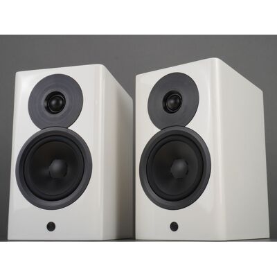 Dynaudio Focus 10 - kabellose Aktiv-Regallautsprecher, Paar Weiß Auspackware, sehr gut Dynaudio Focus 10 - kabellose Aktiv-Regallautsprecher, Paar Weiß Auspackware, sehr gut
