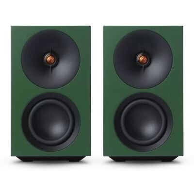Cambridge Audio L/R S Grün - Ultra-kompakte aktive Stereo-Lautsprecher, Paar Neu Cambridge Audio L/R S Grün - Ultra-kompakte aktive Stereo-Lautsprecher, Paar Neu
