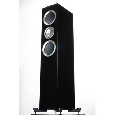 KEF R700 Schwarz HG - Standlautsprecher Einzelstück, siehe Fotos, ohne Gitter KEF R700 Schwarz HG - Standlautsprecher Einzelstück, siehe Fotos, ohne Gitter