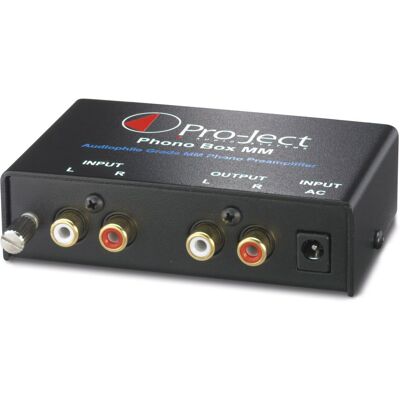 Pro-Ject Phono Box MM Phonovorverstärker Schwarz Neu Pro-Ject Phono Box MM Phonovorverstärker Schwarz Neu