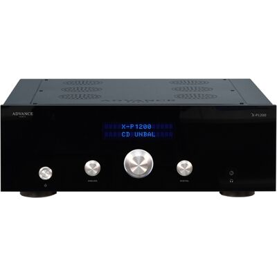 Advance Paris X-P1200 Schwarz Dual-Mono-Vorverstärker Neu Advance Paris X-P1200 Schwarz Dual-Mono-Vorverstärker Neu