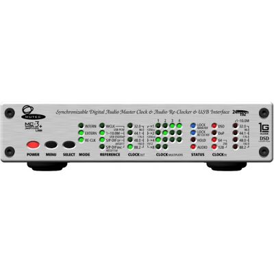 MUTEC MC-3+ USB Smart Clock - Silberner Master Clock & Audio-Re-Clocker MUTEC MC-3+ USB Smart Clock - Silberner Master Clock & Audio-Re-Clocker