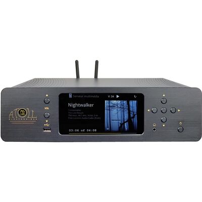 Atoll MS 120 Schwarz - MIDI Format Netzwerkspieler Neu Atoll MS 120 Schwarz - MIDI Format Netzwerkspieler Neu