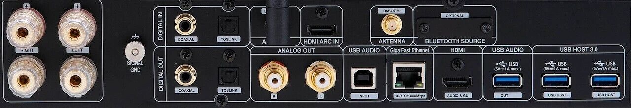 Cocktail Audio N25 AMP Schwarz - Hifi Internet- und Netzwerkstreamer   Neu