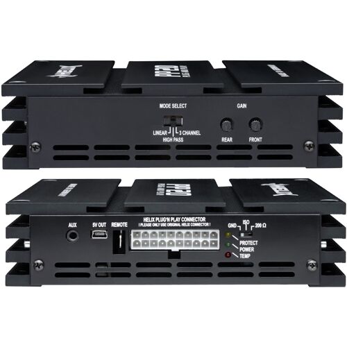 Helix PP20 AUX NEU 4-Kanal Endstufe mit 4 x 30 Watt RMS mit AUX-In PP 20 AUX