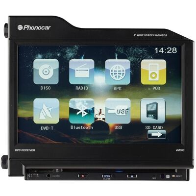 Phonocar VM 050 1- DIN DVD Radio mit 8'' Display UVP war mal 999.- € Phonocar VM 050 1- DIN DVD Radio mit 8'' Display UVP war mal 999.- €
