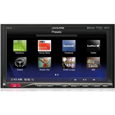 Alpine ICS-X7 Mobile Media Station ohne Laufwerk USB Bluetooth Aussteller, sehr gut Alpine ICS-X7 Mobile Media Station ohne Laufwerk USB Bluetooth Aussteller, sehr gut