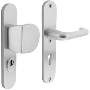 Intersteel SH-Garnitur SKG3 Griff/Klinke PZ 72 Aluminium Intersteel SH-Garnitur SKG3 Griff/Klinke PZ 72 Aluminium