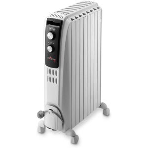 DeLonghi TRD40820 Dragon 4 Mobile Heizung / Öl-Radiator, 2000 W, 900 W, 60 m³, 8 Leistungsstufen, 3