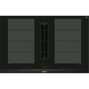 Siemens EX875LX67E iq700 Induktionskochfeld 80cm Facettenschliff mit Dunstabzug, B