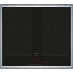 Siemens EX645HXC1E iQ700 Autarkes Induktionskochfeld, Glaskeramik, 60 cm breit, 17 Leistungsstufen, powerBoost, Quick start, mit Rahmen, schwarz