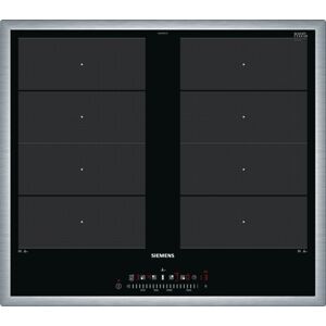 Siemens EX645FXC1E iQ700 Autarkes Induktionskochfeld, Glaskeramik, 60 cm breit, Edelstahlrahmen