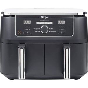 Ninja Foodi MAX AF400EU Dual Zone Heißluftfritteuse ‎2470 W, 9,5 l Fassungsvermögen, 2 Fächer