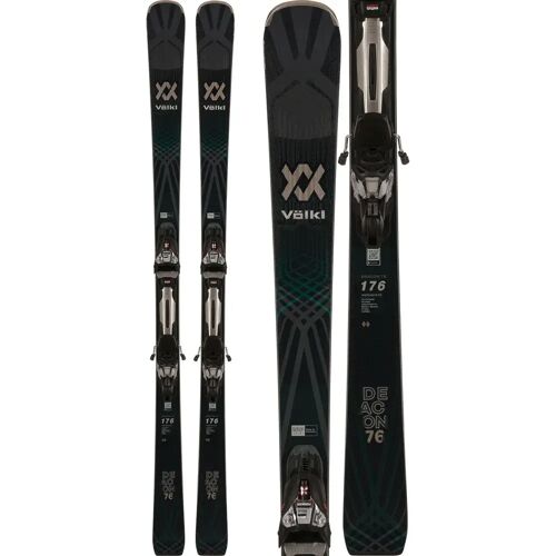 Völkl – Deacon 76 Black 23/24 Ski inkl. Bindung 176