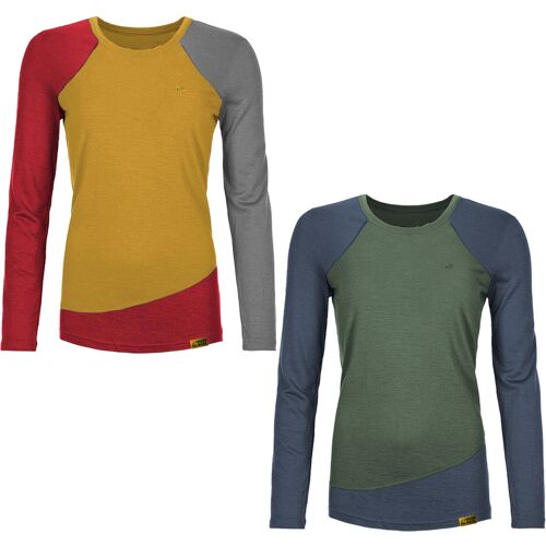 Grüezi Bag WoodWool Longsleeve Lady Phillippa - Daisy Daze Yellow, S