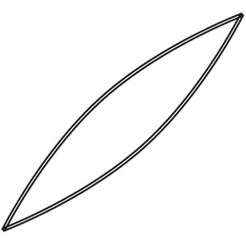 Ally Outer Chine Rod, Äußerer Boden-Längsspant 16,5