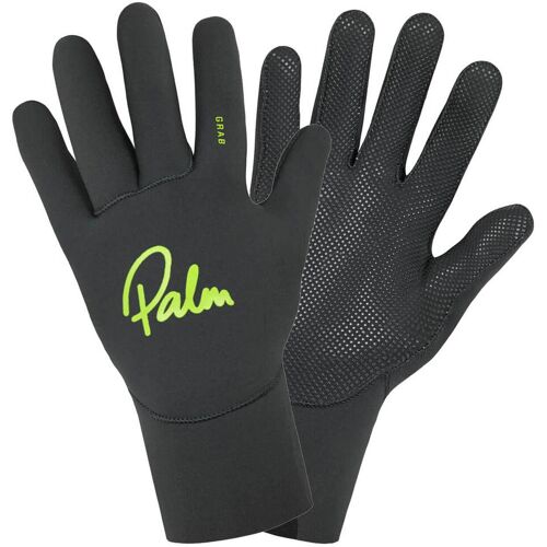 Palm Grab Gloves - Jet Grey, S